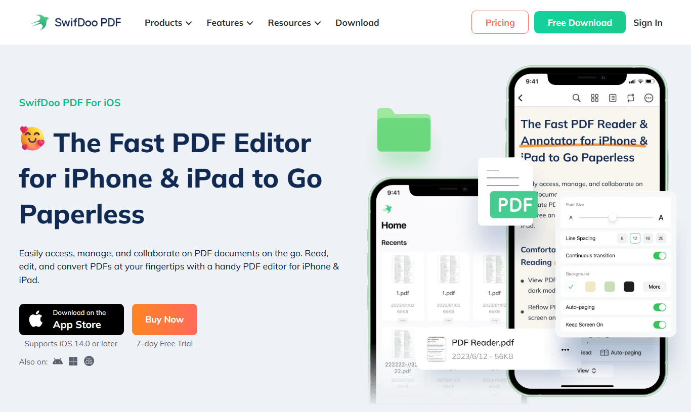 SwifDoo PDF for iOS