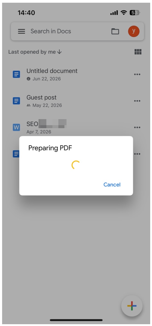 google doc file mobile download 