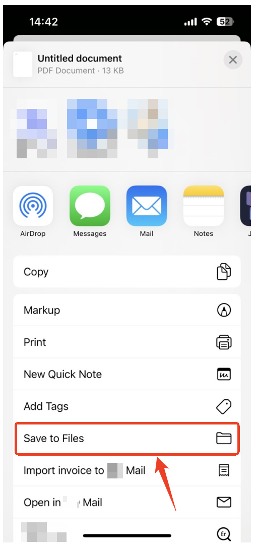 send a copy menu google doc app