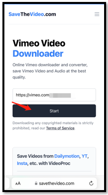 How to download Vimeo videos to your phone 1