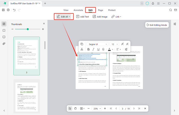 How to Edit a PDF on Mac with SwifDoo PDF 1