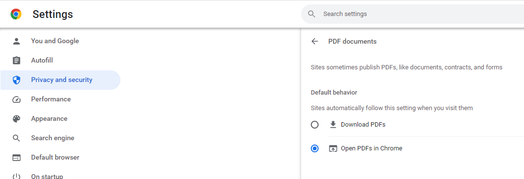 How to Enable or Disable Chrome PDF Viewer
