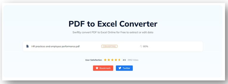 How to extract data from a PDF to Excel using SwifDoo PDF online