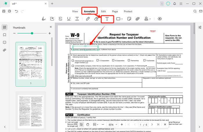 How to Fill Out a PDF Form on Mac with SwifDoo PDF 1