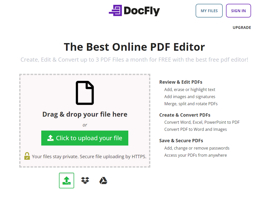 How to fill out a PDF form online with Docfly