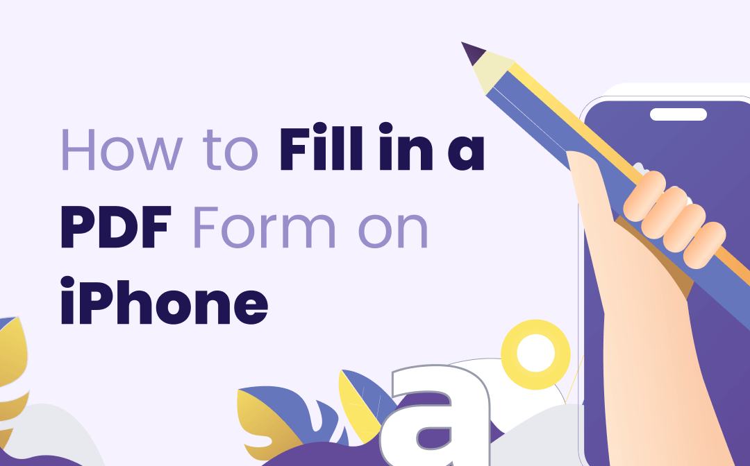 how to fill out a form on iphone free