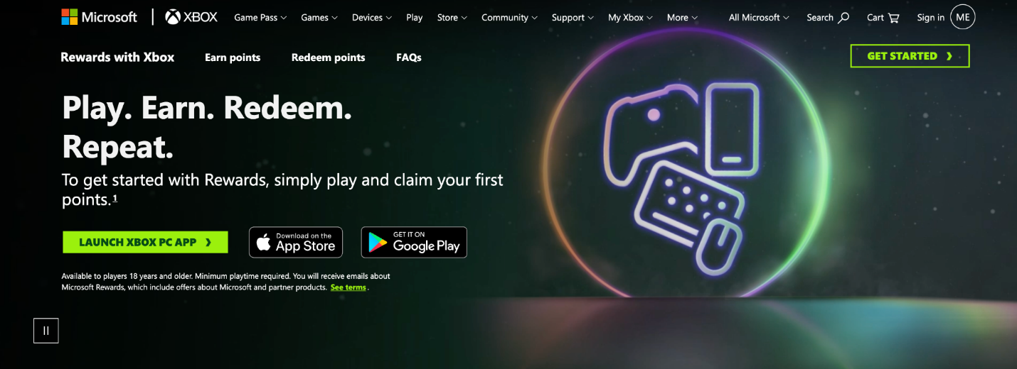 Get Microsoft Rewards points fast via Xbox and Game Pass activities