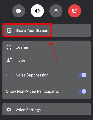 How to Go Live on Discord on Mobile in Voice Channel