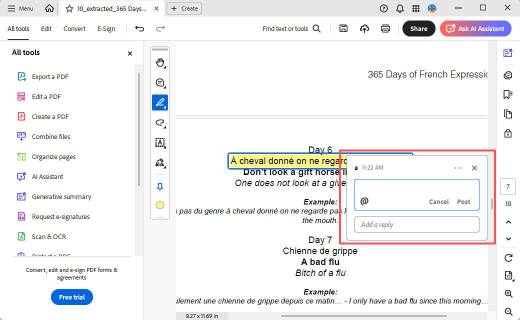 Add Notes to Highlights