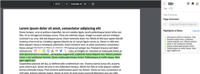 How to Highlight a PDF in Chrome with extension 2