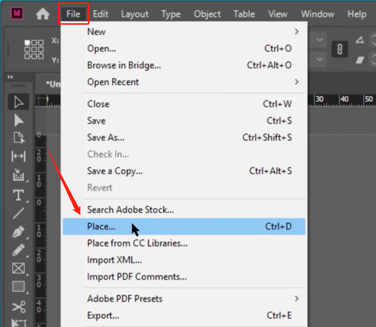 How to Import PDF into InDesign