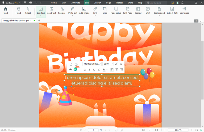 How to Make a Happy Birthday Card with Bible Verse