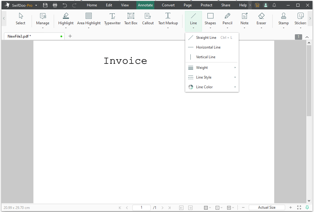 SwifDoo PDF annoation tool