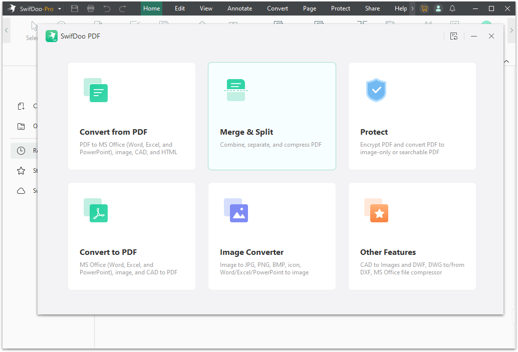 SwifDoo PDF file converter