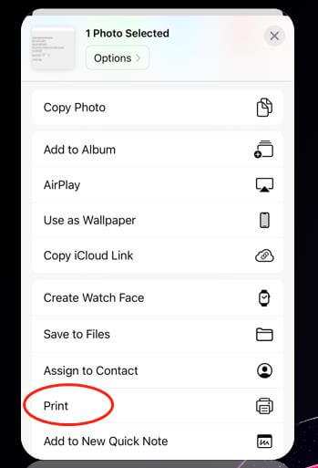 How to make a PDF on iPhone using Photos