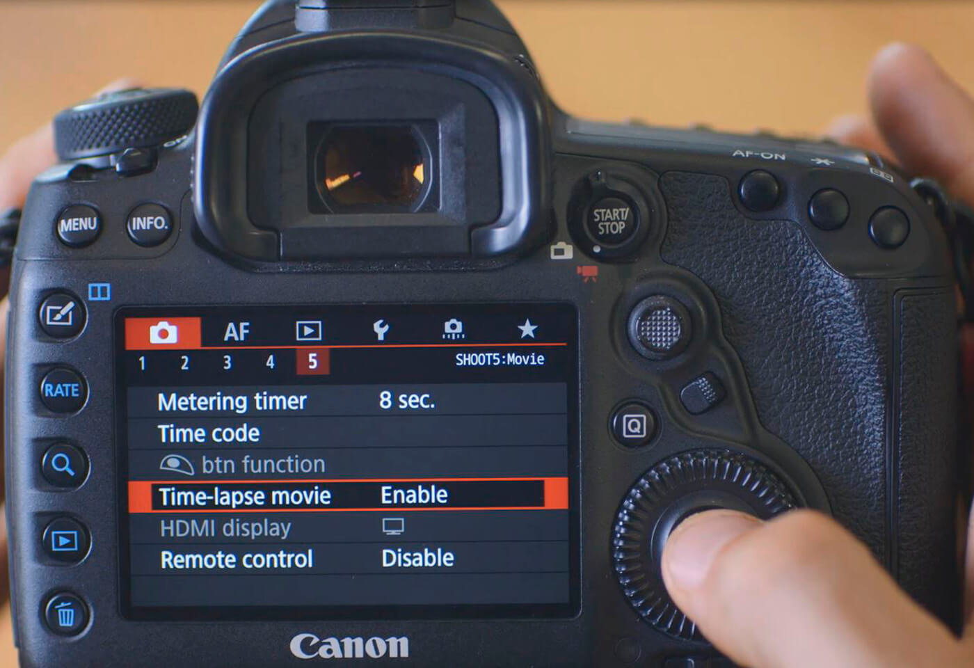how to make a time-lapse video via DSLR Camera