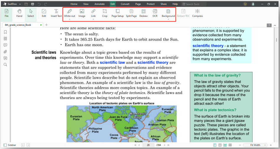 How to edit PDFs in Microsoft PDF editor alternative 3