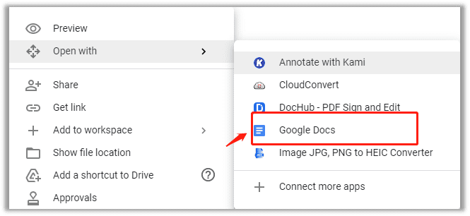 How to make an editbale PDF free in Google Docs