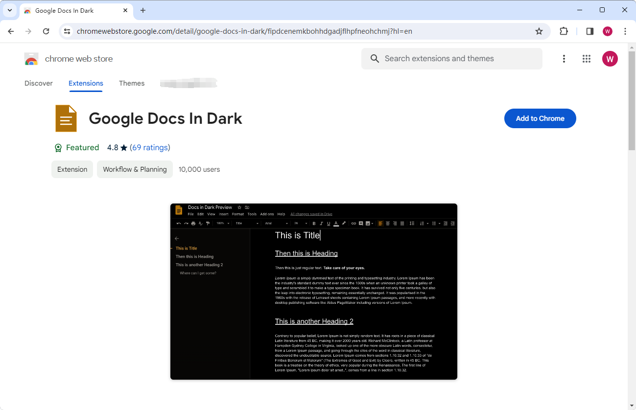 How to Make Google Docs Dark Mode on PC
