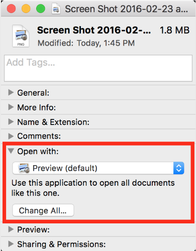 How to Make Preview Default on Mac 3