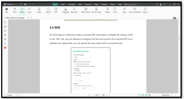 How to manage PDF files after recovering