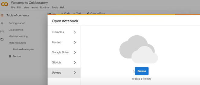 how to open IPYNB file with Google Colab