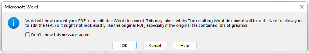 How to edit PDFs in Microsoft Word