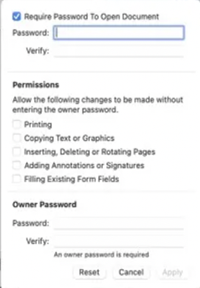 How to Use Mac Preview to Password Protect PDF 2