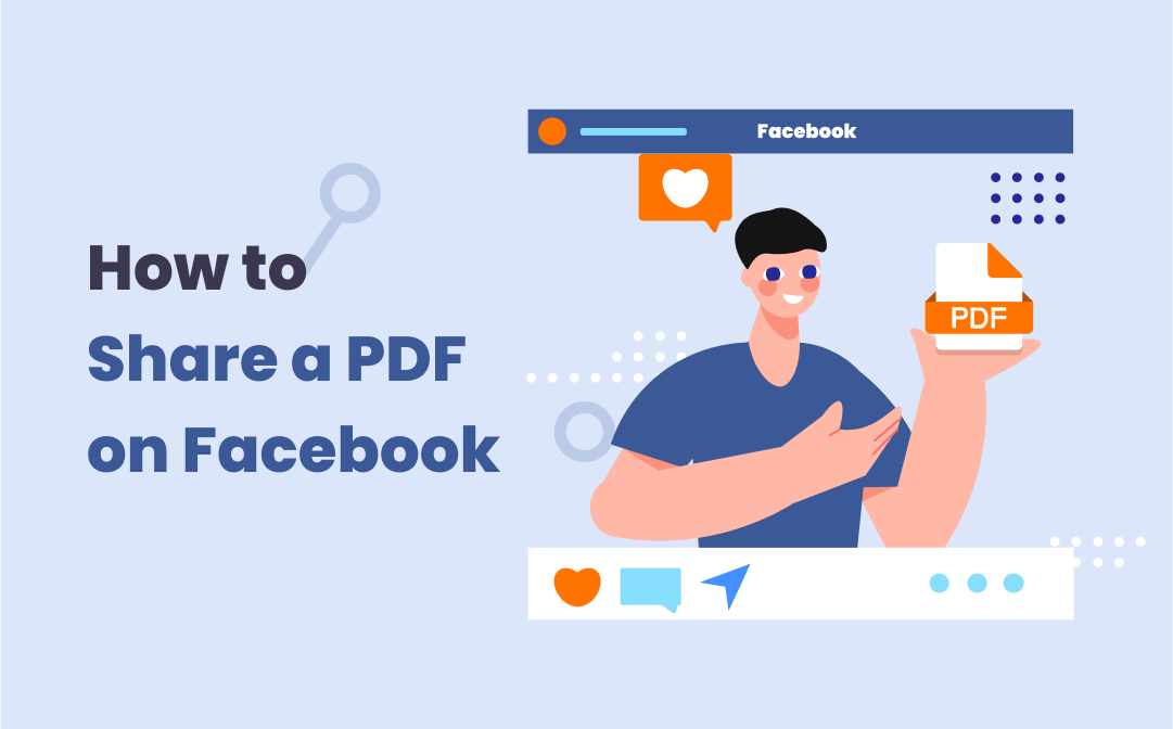 как опубликовать PDF-файл на Facebook