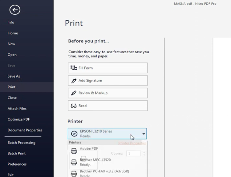 Print a PDF on Mac with Third-party Printer 3