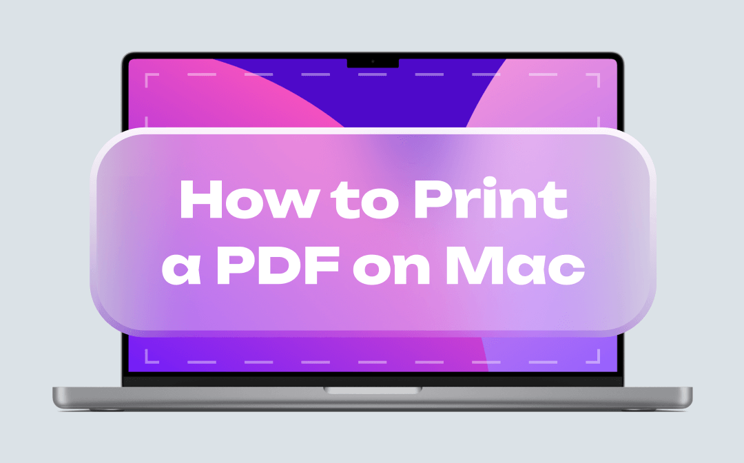 How to Print a PDF on Mac