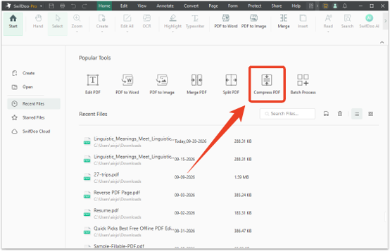 swifdoo pdf compressor