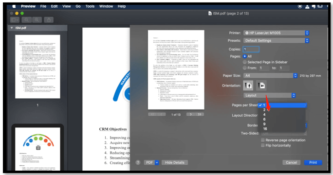 How To Put Two Pages On One Page Pdf Mac