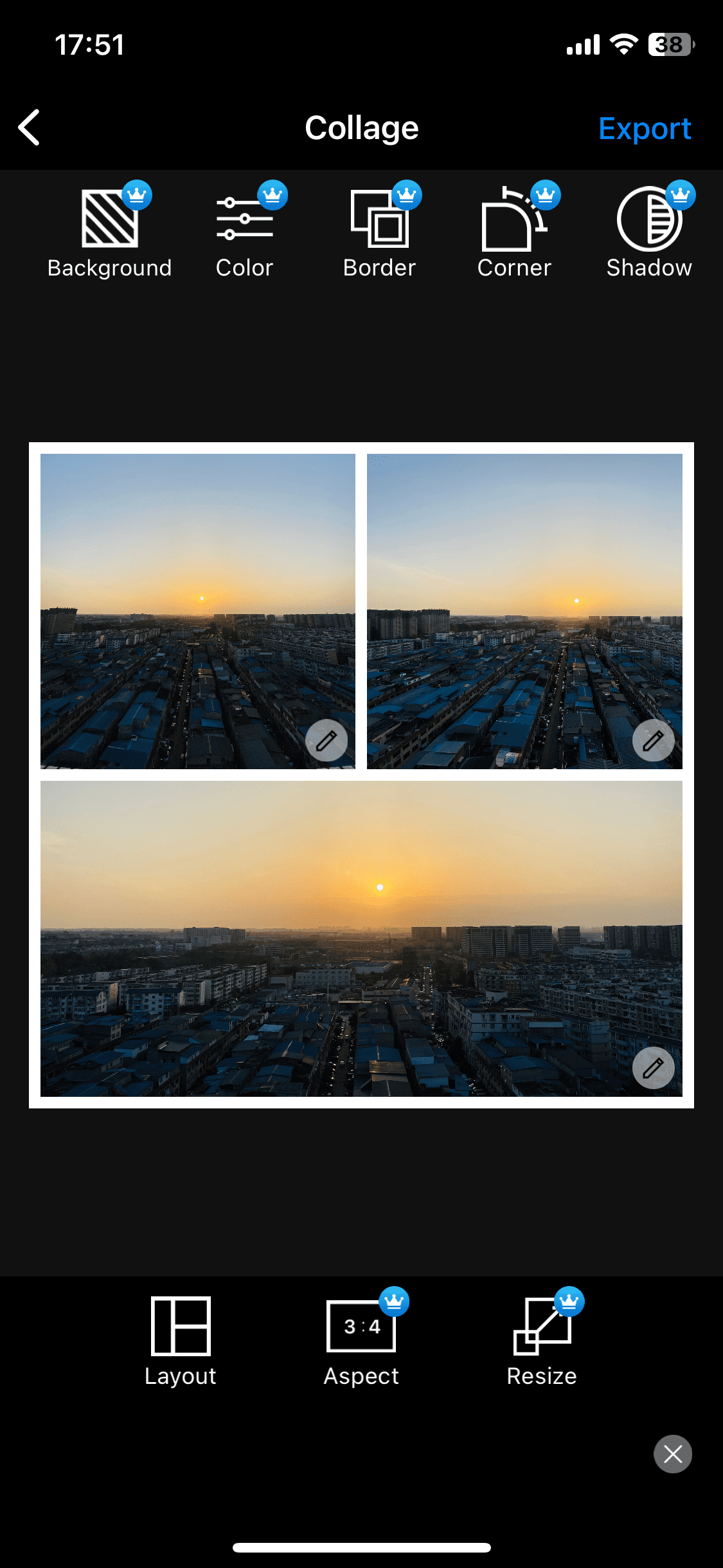How to put two photos together using Pic Stitch