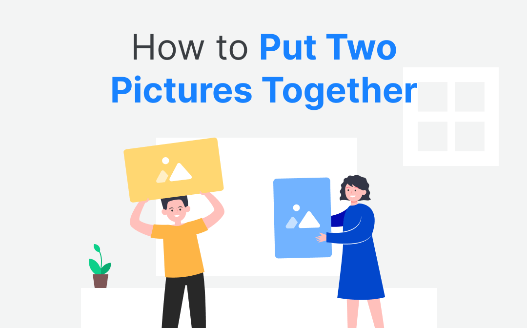 how-to-put-two-pictures-together