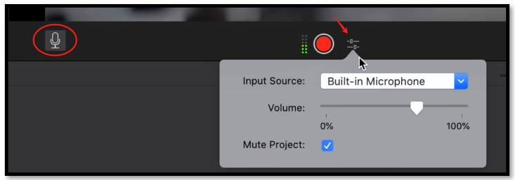 How to record audio on iMovie for a Macbook