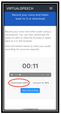 How to record audio on iPhone with an online iPhone voice recorder