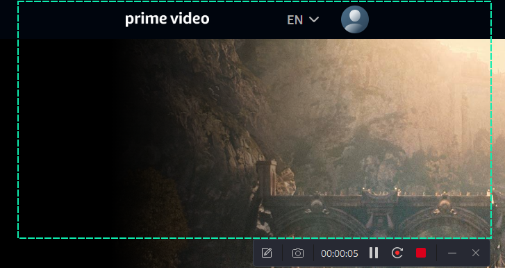 how to record on Prime Video on computer 3