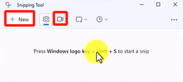 how to record screen on Windows 11 with Snipping Tool 1