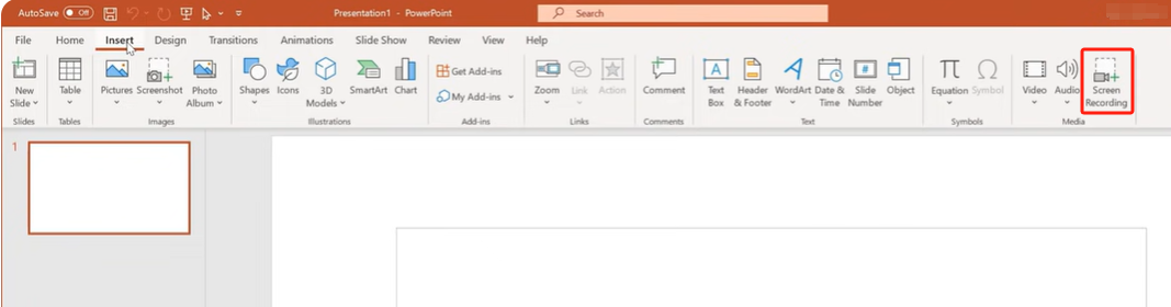 How to record video on PC with Microsoft PowerPoint