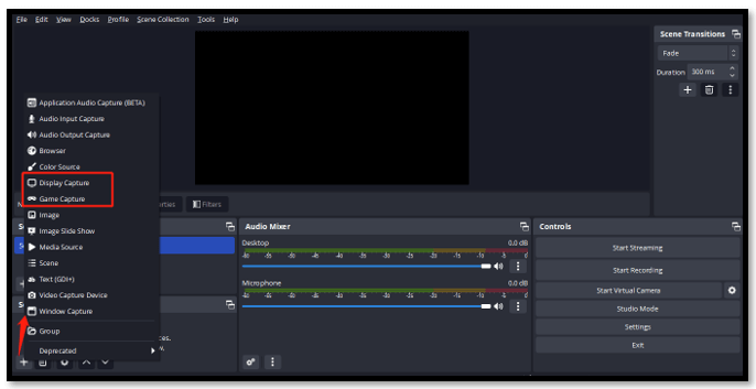 How to record with the OBS screen recorder 2