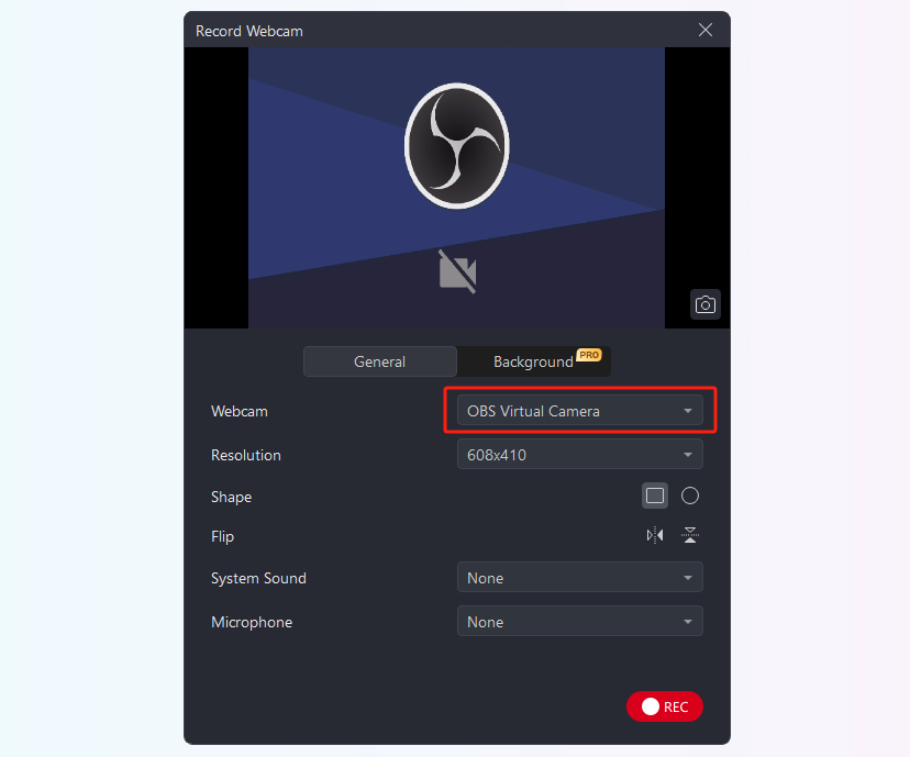 how to record yourself on laptop with AWZ Screen Recorder 2