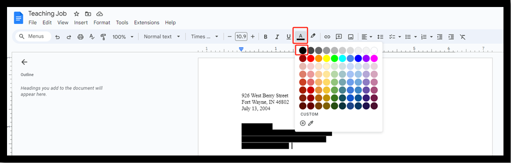 how to redact a PDF without Adobe Pro via Google Docs 1