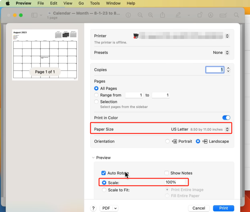 How to Resize a PDF File on Mac in Preview