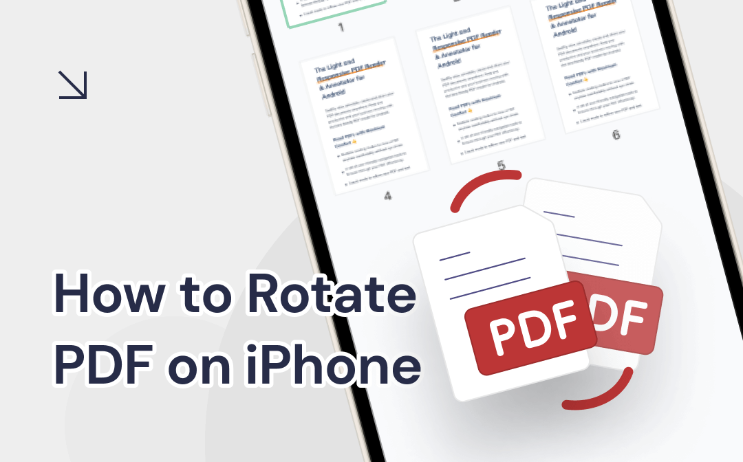 How to Rotate PDF on iPhone