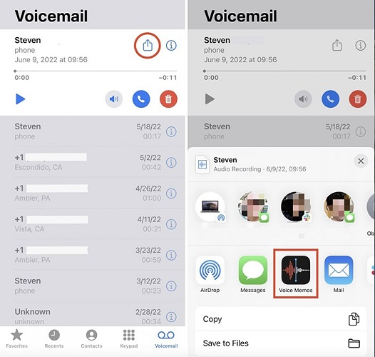 How to Save Voicemails on iPhone