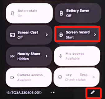 how to screen record on Android with inbuilt screen recorder 1