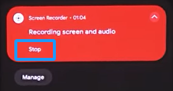 how to screen record on Android with inbuilt screen recorder 3