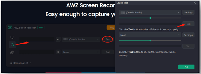 How to change the YouTube video to audio with AWZ Screen Recorder 