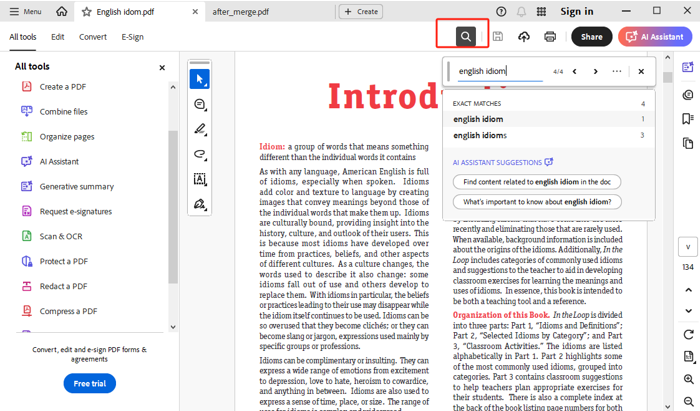 How to Search in a PDF on Mac Using Adobe Reader